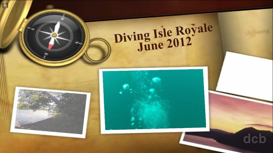 Diving Isle Royale - June 2012 - Highlights